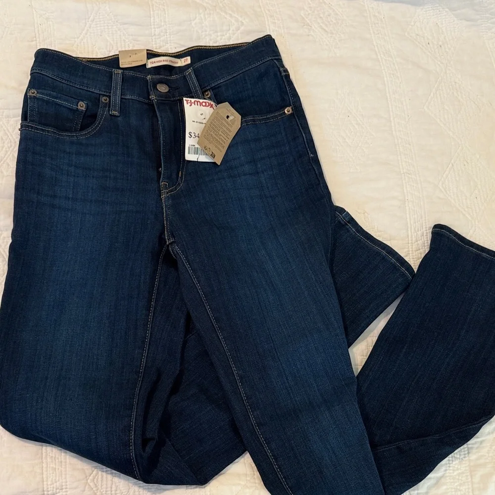 Levi’s 724 High Rise Straight Jeans - Picture 2 of 7